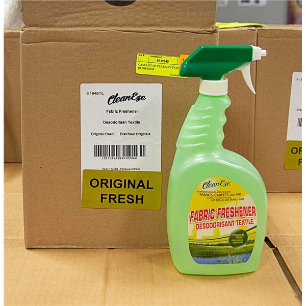 CASE LOT OF CLEANEZE FABRIC REFRESHER