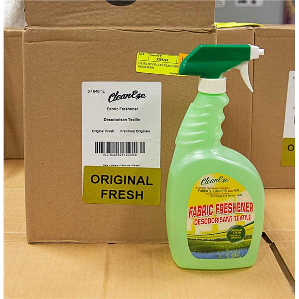 CASE LOT OF CLEANEZE FABRIC REFRESHER