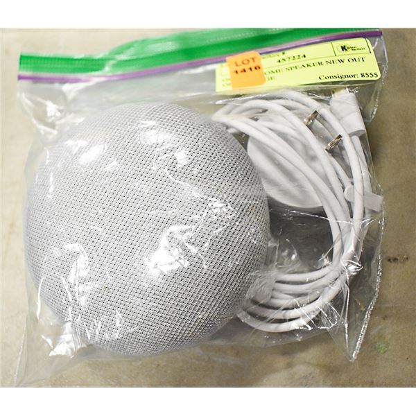 GOOGLE HOME SPEAKER NEW OUT OF PACKAGE