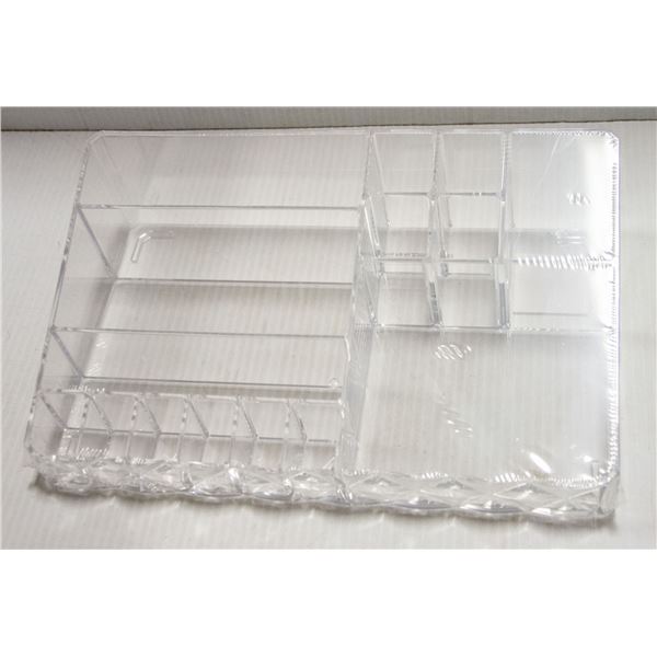 NEW PLEXIGLASS DANIELLE MAKEUP HOLDER