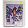 Image 1 : BLUE THUNDERBIRD BY NORVAL MORRISSEAU  WITH COA