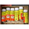 Image 1 : TRAY LOT  6 CANS DOG ANS CAT REPELLANT