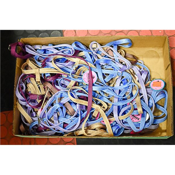 TRAY LOT NEW PET COLLARS