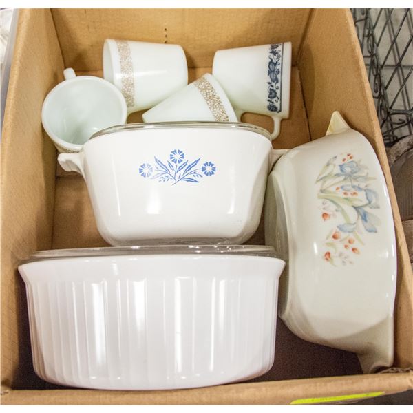 PYREX AND CORNING WARE LOT