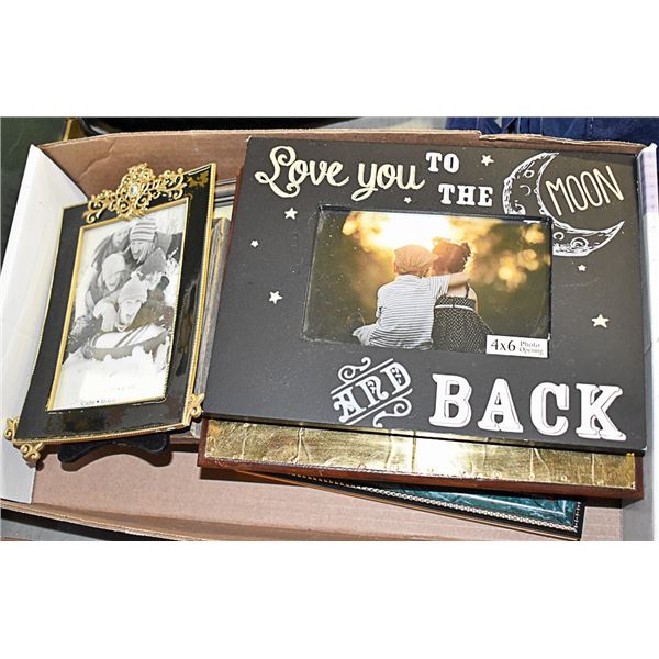 LOT OF 8 PICTURE FRAMES