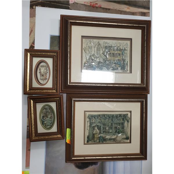 FLAT OF VINTAGE FRAMES