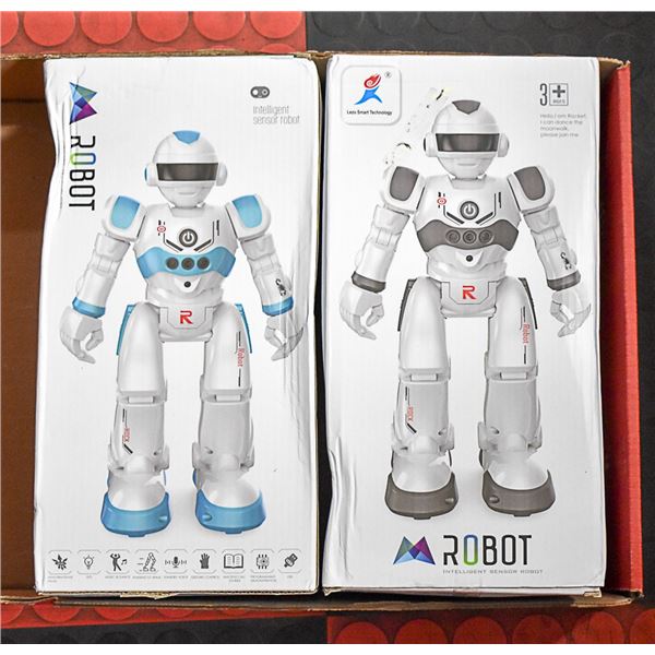 2 NEW ROBOTS,INTELLIGENT SENSOR. ROBOTS