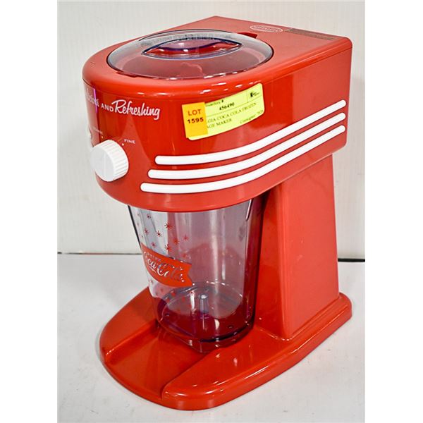 NOSTALGIA COCA COLA FROZEN BEVERAGE MAKER