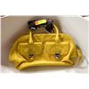 Image 1 : DANIER YELLOW PURSE / BAG
