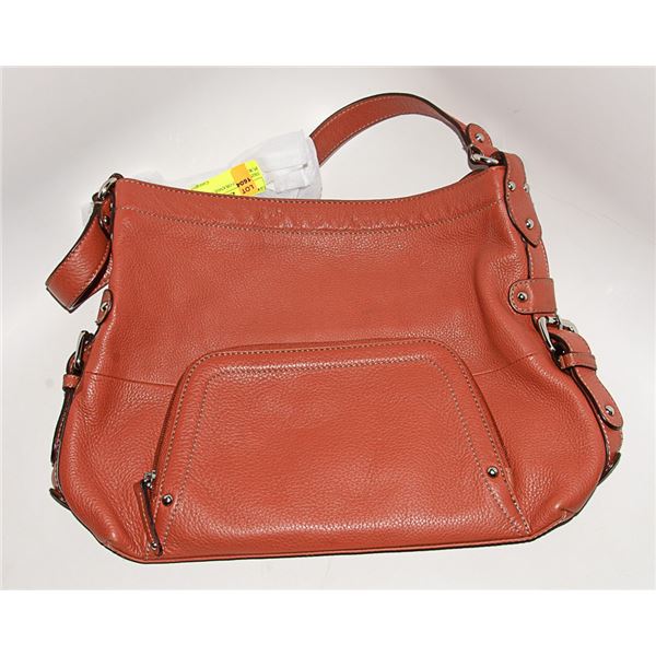 TIGNANELLO ORANGE/PUMPKIN  PURSE/ BAG