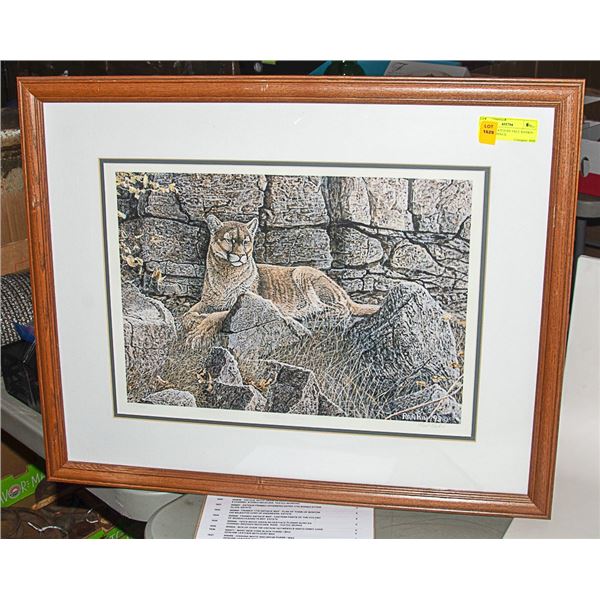 RESTFUL WATCH BY PAUL RANKIN SIGNED IN PENCIL