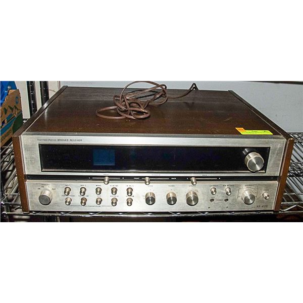 1970'S WOOD GRAIN SILVER FACE PLANAR QUAD 2/4