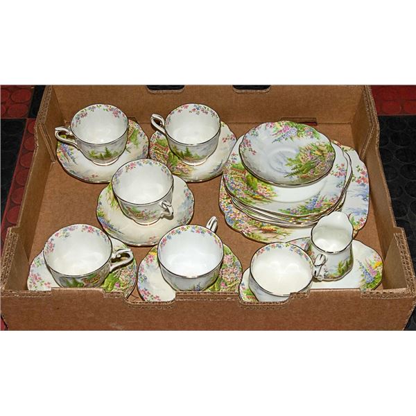 ROYAL ALBERT KENTISH ROCKERY BONE CHINA  5 TEACUP