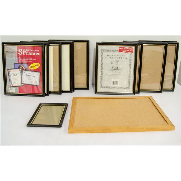 LOT OF PICTURE FRAMES