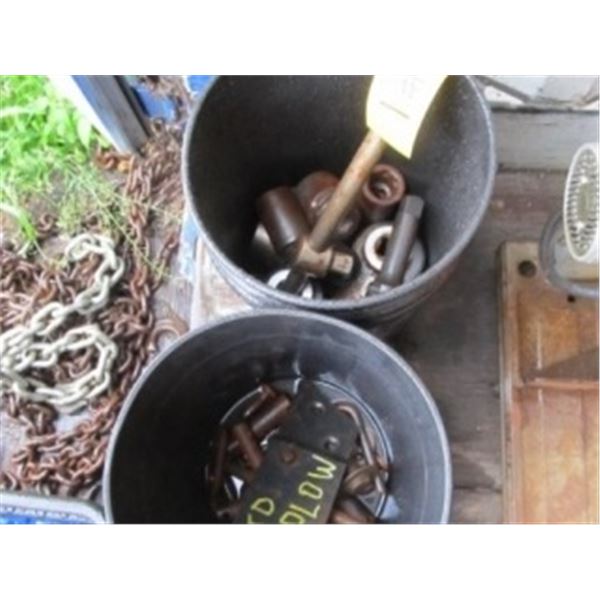 1" SOCKETS C/W BREAKER BAR & EXTENSIONS, JOHN DEERE PLOW PARTS