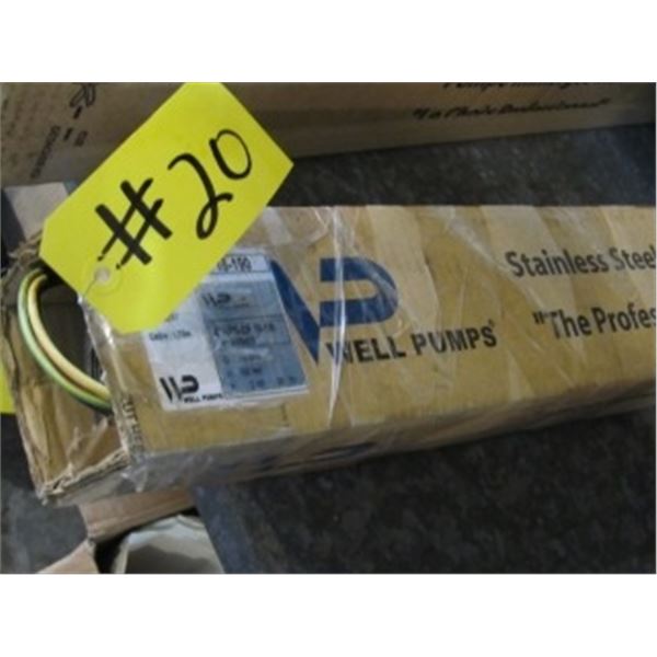 2 HP 220 V 4" SUBMERSIBLE PUMP