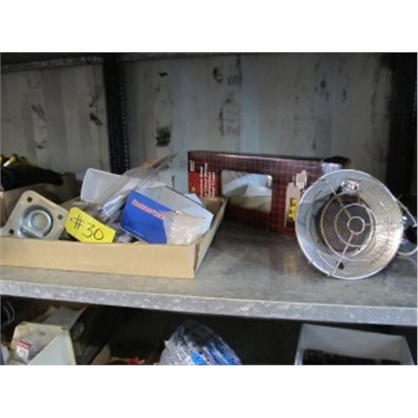 PROPANE BUDDY, WEST COAST MIRROR, CARRIAGE BOLTS, D-RINGS, ROPE RINGS, SELF TAPPING SCREWS