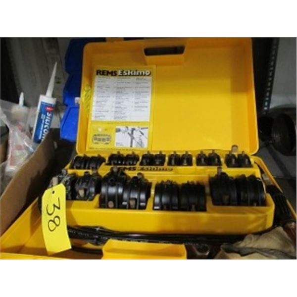 REMS 1/8"-2" PIPE FREEZER, AIR COMPRESSOR FITTINGS