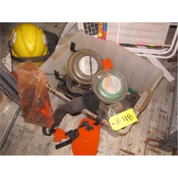 USED STIHL WEEDEATER HEADS, WEED EATER LINE, RIGID TOOL BAG, STIHL WEEDEATER HARNESS
