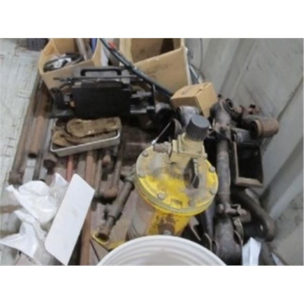 GAS REGULATORS, VALVES, NIPPLES, SWAY ARMS, MISC STEEL