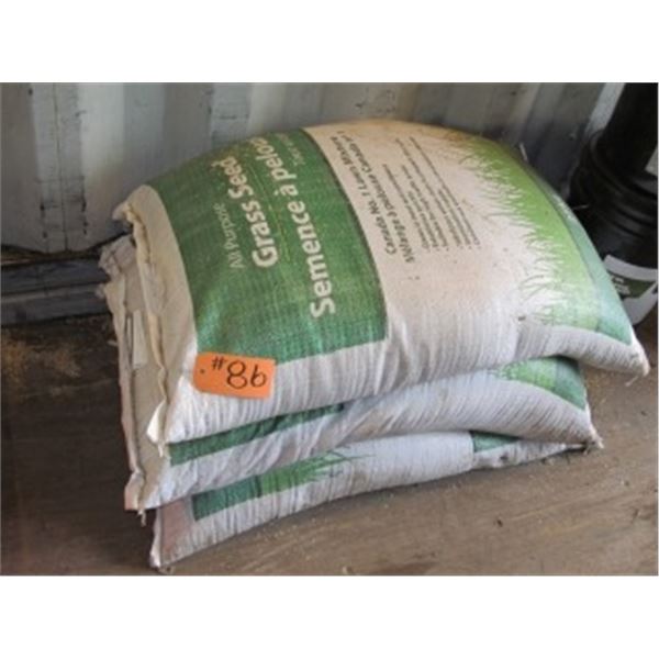 3 BAGS OF FESCUE GRASS SEED