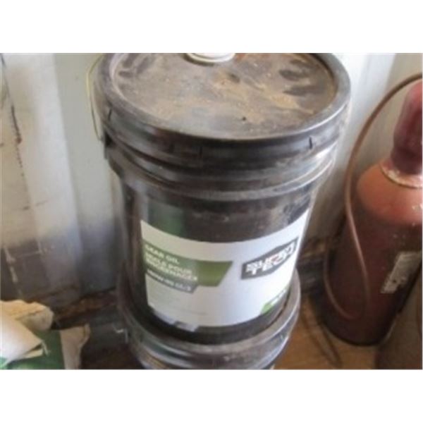 2 PAILS OF 80/90 GEAR OIL