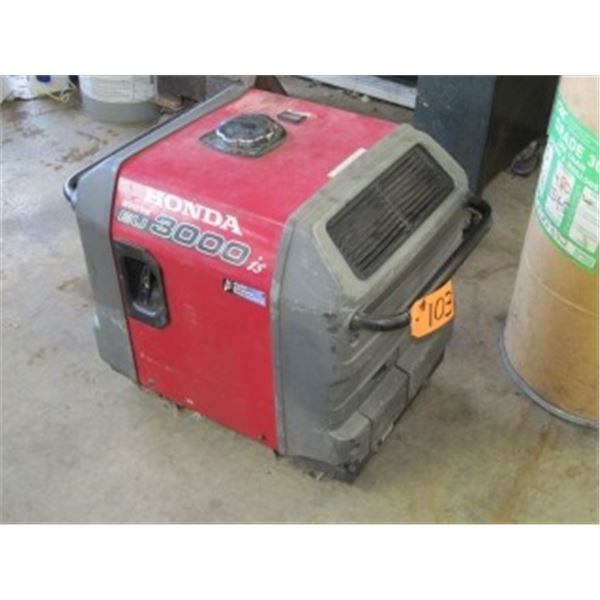 HONDA 3000 WATT ELEC START INVERTER GENERATOR