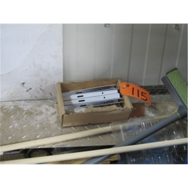 SHELVING HANGERS, DIAMOND PLATE, SHELF STRIPS