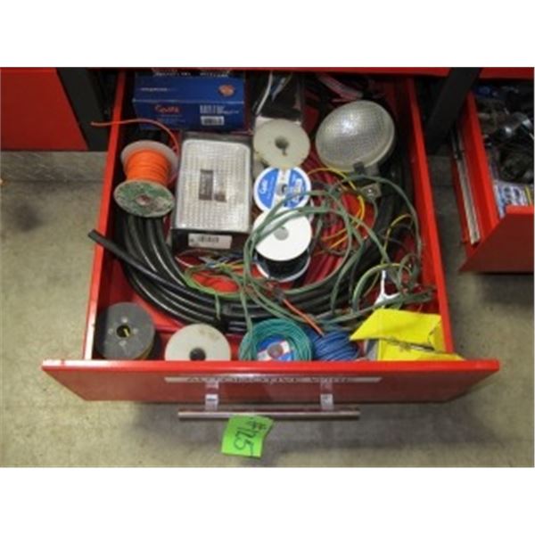 WIRING, ROLL OF 5 STRAND WIRING, LIGHTS, ETC