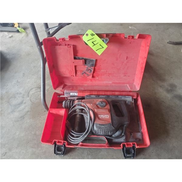 HILTI HAMMER DRILL C/W BITS