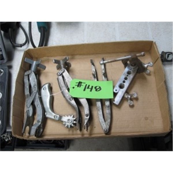 FLARING TOOL, VALVE COMPRESSORS