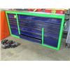 Image 1 : NEW:  16 DRAWER ROLLING TOOL CHEST/WORK BENCH (GREEN & PURPLE)