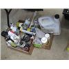 Image 1 : LOT OF OILS, SPRAYERS, CLEANERS, FIRE EXTINGUISHER