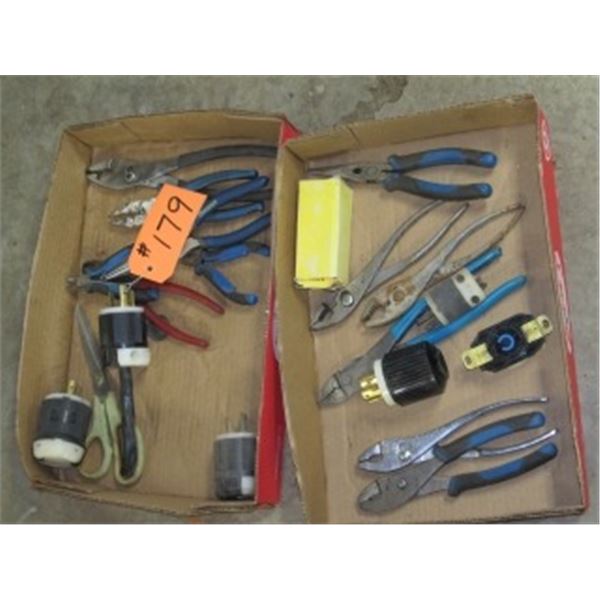 PLIERS & ELECTRICAL PLUGS