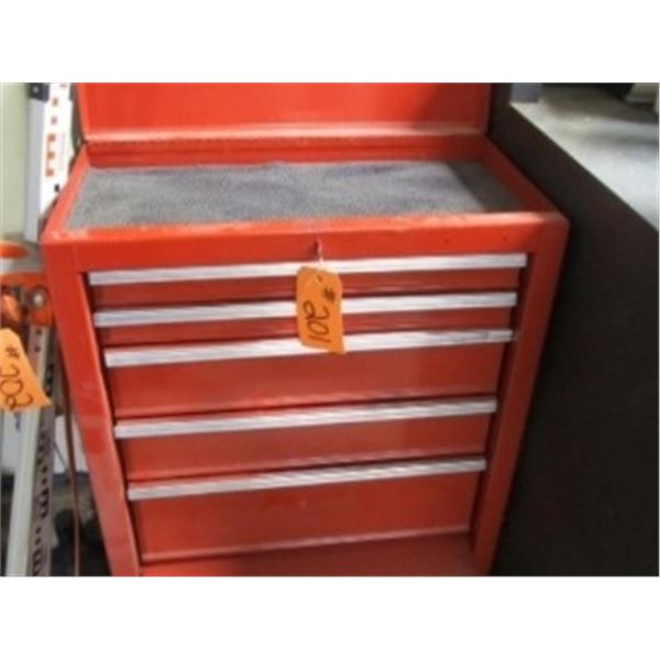 ROLLING RED TOOL BOX