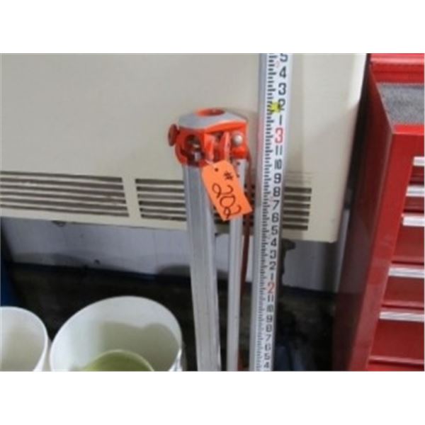 TRANSIT TRIPOD & GRADE STICK