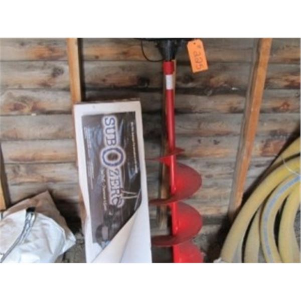ESKIMO MAKO 43CC 10" ICE AUGER & 6" HAND AUGER (BOTH NEW)