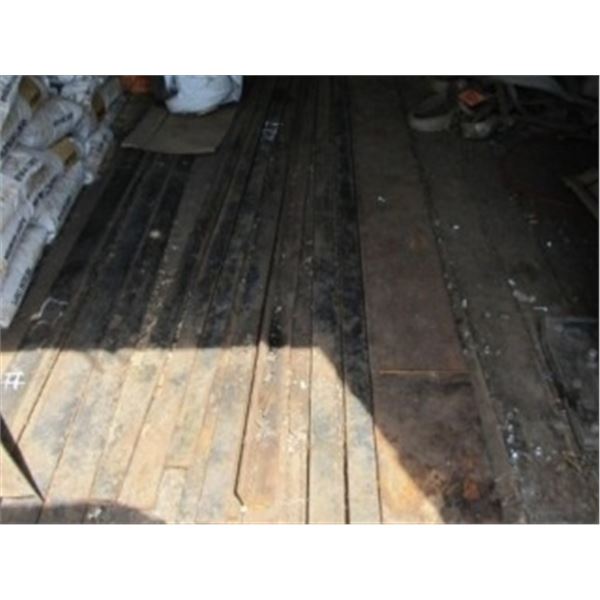 QUANTITY OF NEW FLAT BAR (2"- 6" X 10')
