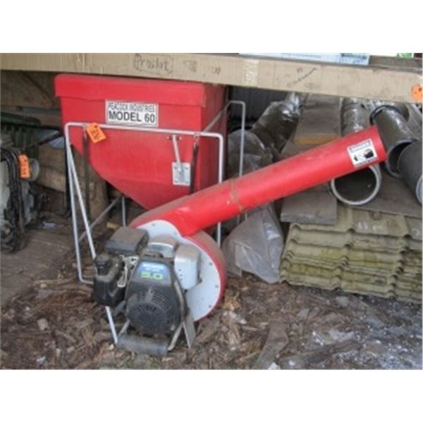 PEACOCK MODEL 60 GRASSHOPPER INSECTICIDE APPLICATOR C/W 5 HP HONDA ENGINE