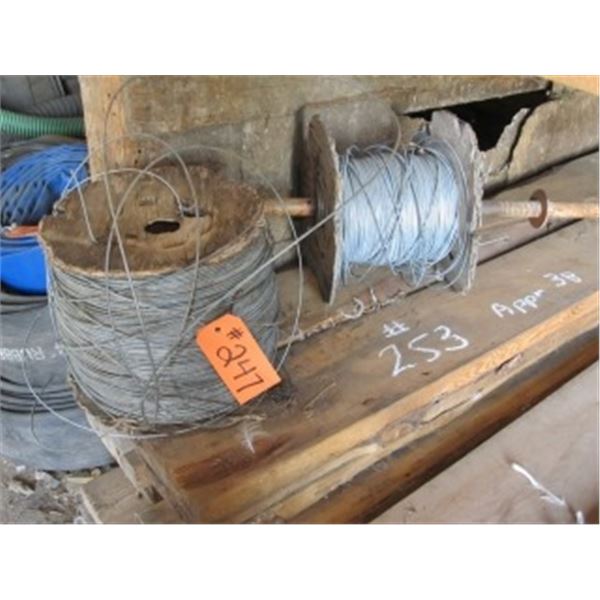 2 PART ROLLS OF HIGH TENSILE WIRE