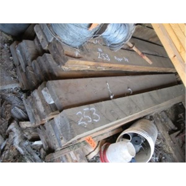 APPROX 38 PC 2 X 8" X 8' (ALL FOR ONE MONEY)