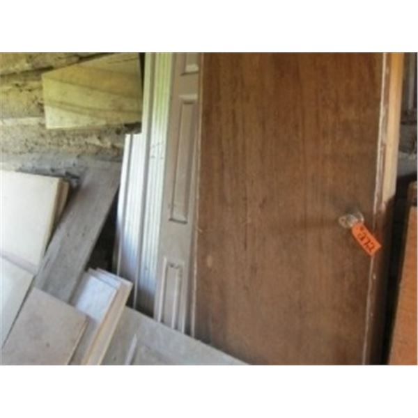 WOOD DOOR, BIFOLDS, COUNTER TOP MATERIAL