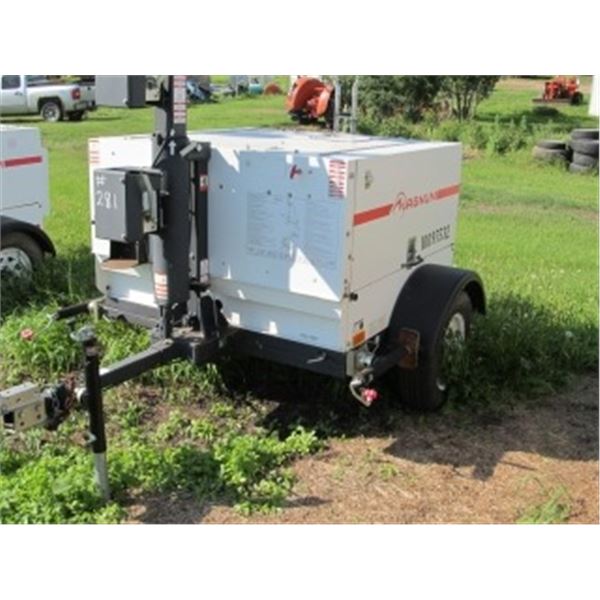 2013 MAGNUM MLT 5080 8 KVA LIGHT TOWER