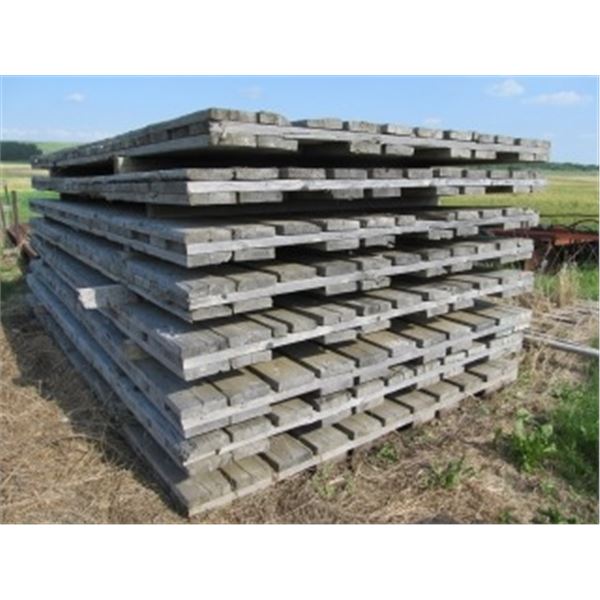 9 - 8 X 14' SWAMP MATS (SO MUCH EACH TIMES 9)