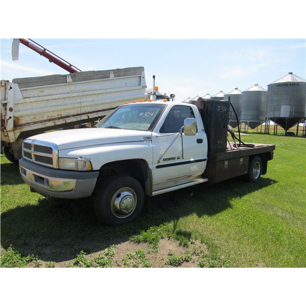 1998 DODGE 3500 LARAMIE 4WD SERVICE TRUCK