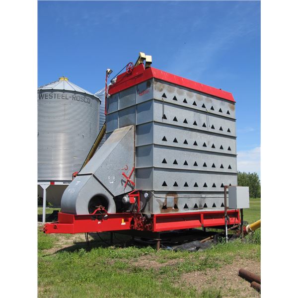 VERTEC 5600 GRAIN DRYER CONVERTED TO NATURAL GAS