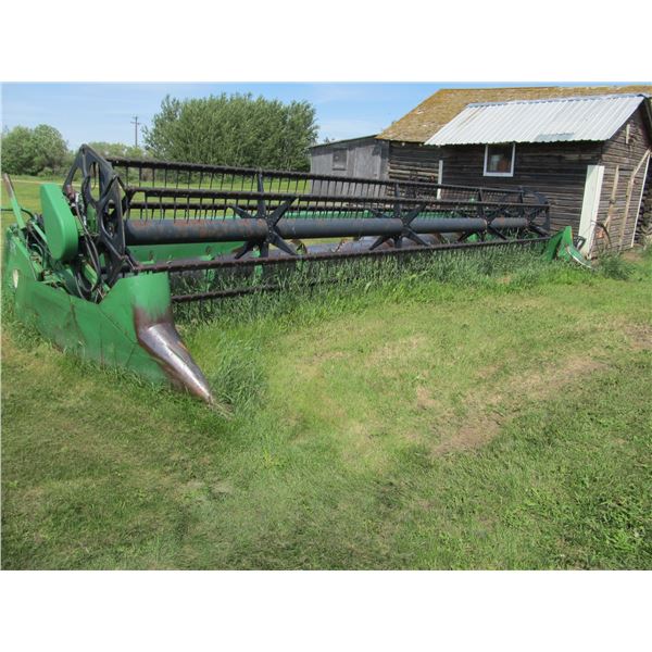 JOHN DEERE 925 - 25' STRAIGHT CUT HEADER OFF JD 9610