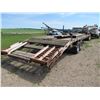Image 5 : 1977 APPROX 30' UNIVISION SLIDING AXLE 5TH WHEEL TRAILER C/W FOLD DOWN RAMPS