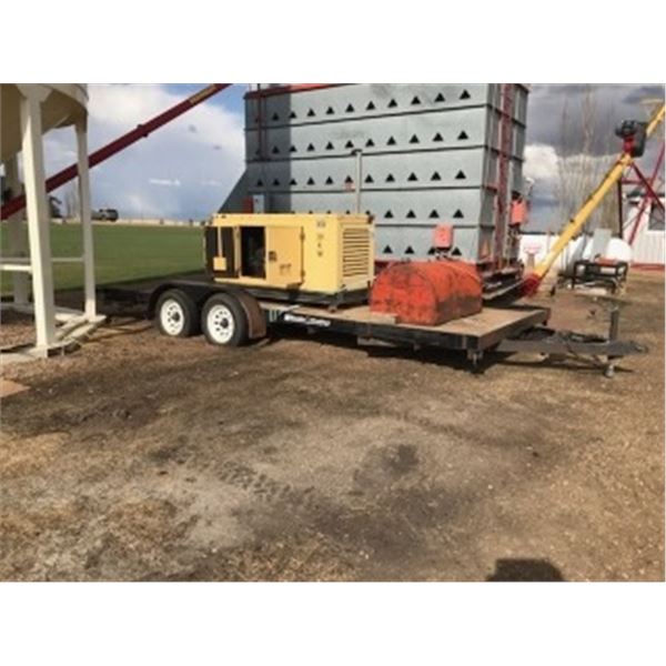 30KW GEN SET MOUNTED ON DOUBLE R 18'