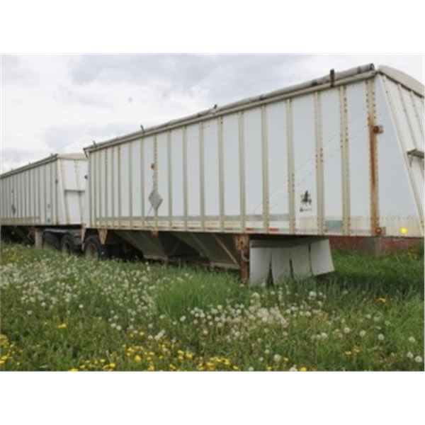 1995 MERRIT SUPER B GRAIN TRAILERS